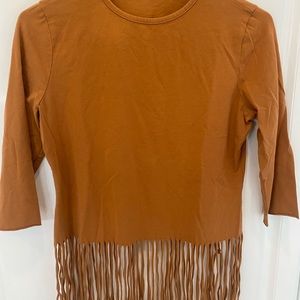 Cotton Fringe Top
